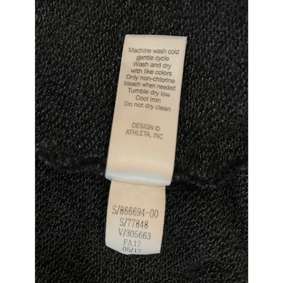 COPY - Athleta Women's Black Go to Full Zip Long Sleeve Drawstring Pockets Hood… - Picture 7 of 7